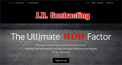 Desktop Screenshot of jrcontracting.ca